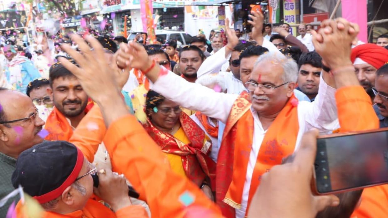 CG Politics: Former CM Baghel targets BJP ; Bhupesh said – Double trouble in double engine government