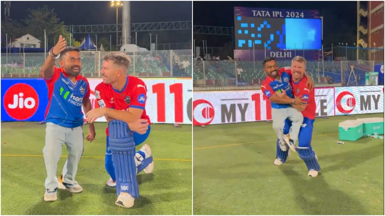 IPL 2024: 'Not movie, Bhandara or girlfriend...David Warner needs Aadhar card', watch this funny video