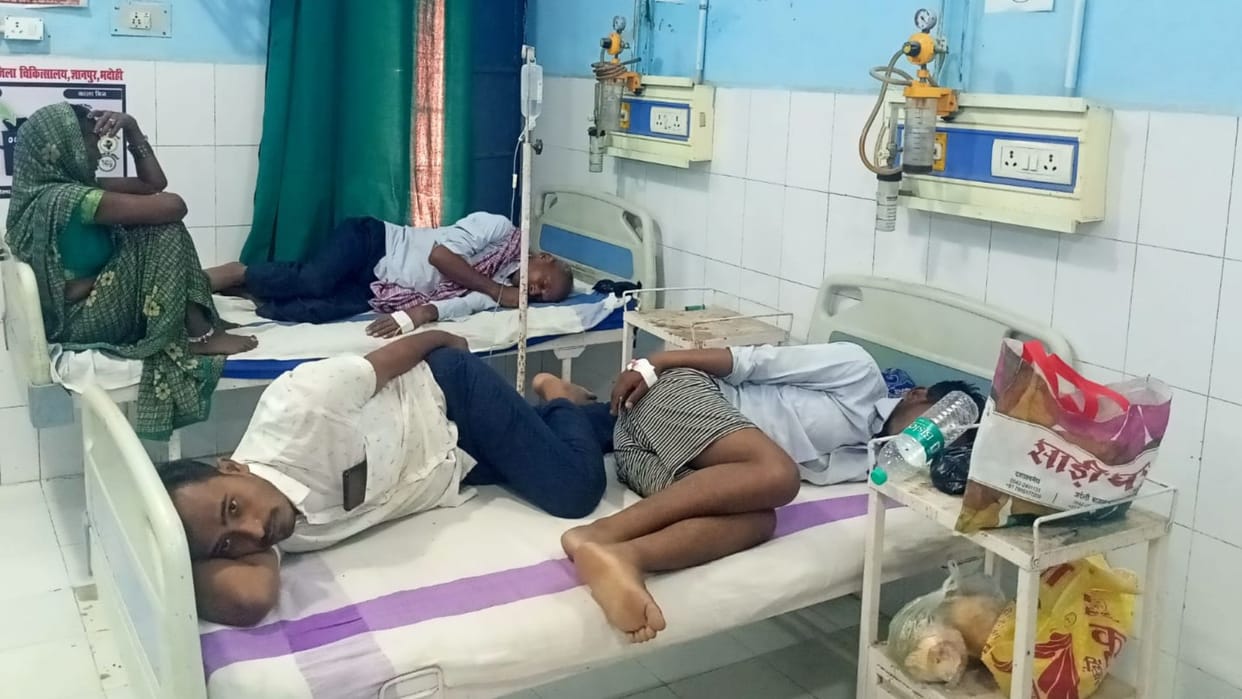 Number of diarrhea patients increased in Bhadohi district hospital