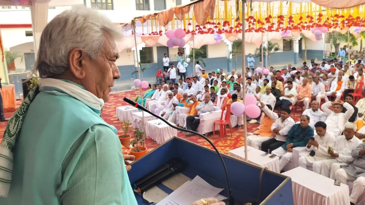 Manoj Sinha Said We protect religion like Krishna