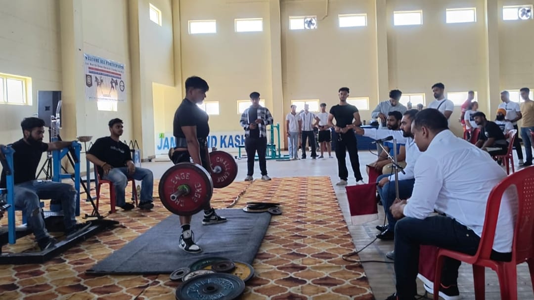 Jammu: District Powerlifting and Deadlift Championship held in Bhagwati Nagar
