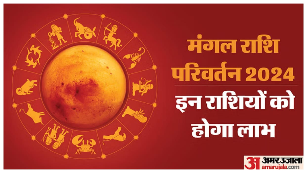 Mangal Gochar 2024 Mars Transit in Aries Will Make Ruchak RajYoga These Zodiac Signs Will Be Lucky