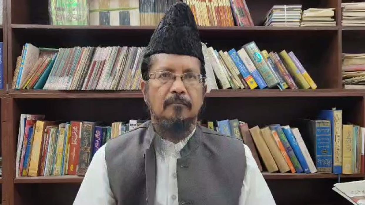 Maulana Shahabuddin Razvi supported the statement of JNU Vice Chancellor In Bareilly