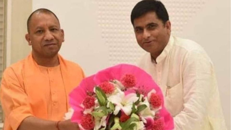 Absconding MLA Pradeep Chaudhary attended CM meeting in Shikarpur