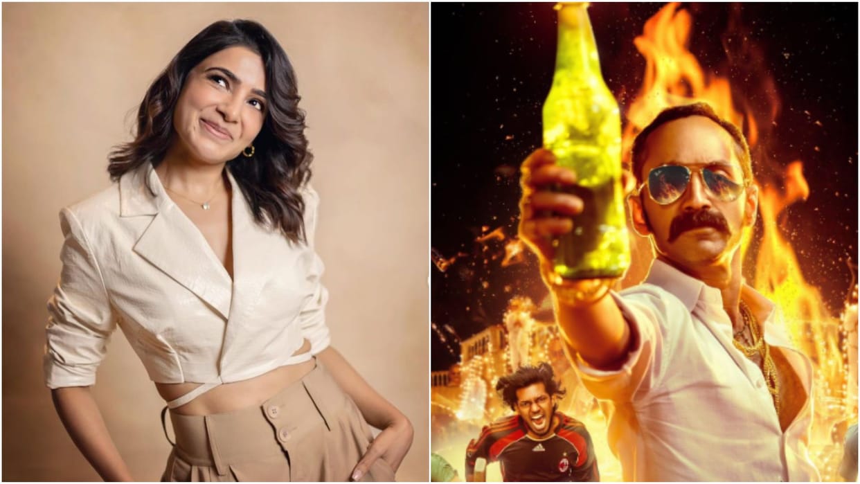 Samantha Ruth Prabhu reacted on Fahadh Faasil Aavesham said it is a mad film