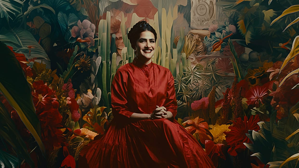 Sona Mohapatra Ram Sampath inspiration from Mexican painter Freida Kahlo for the video song Senti Akhiyaan