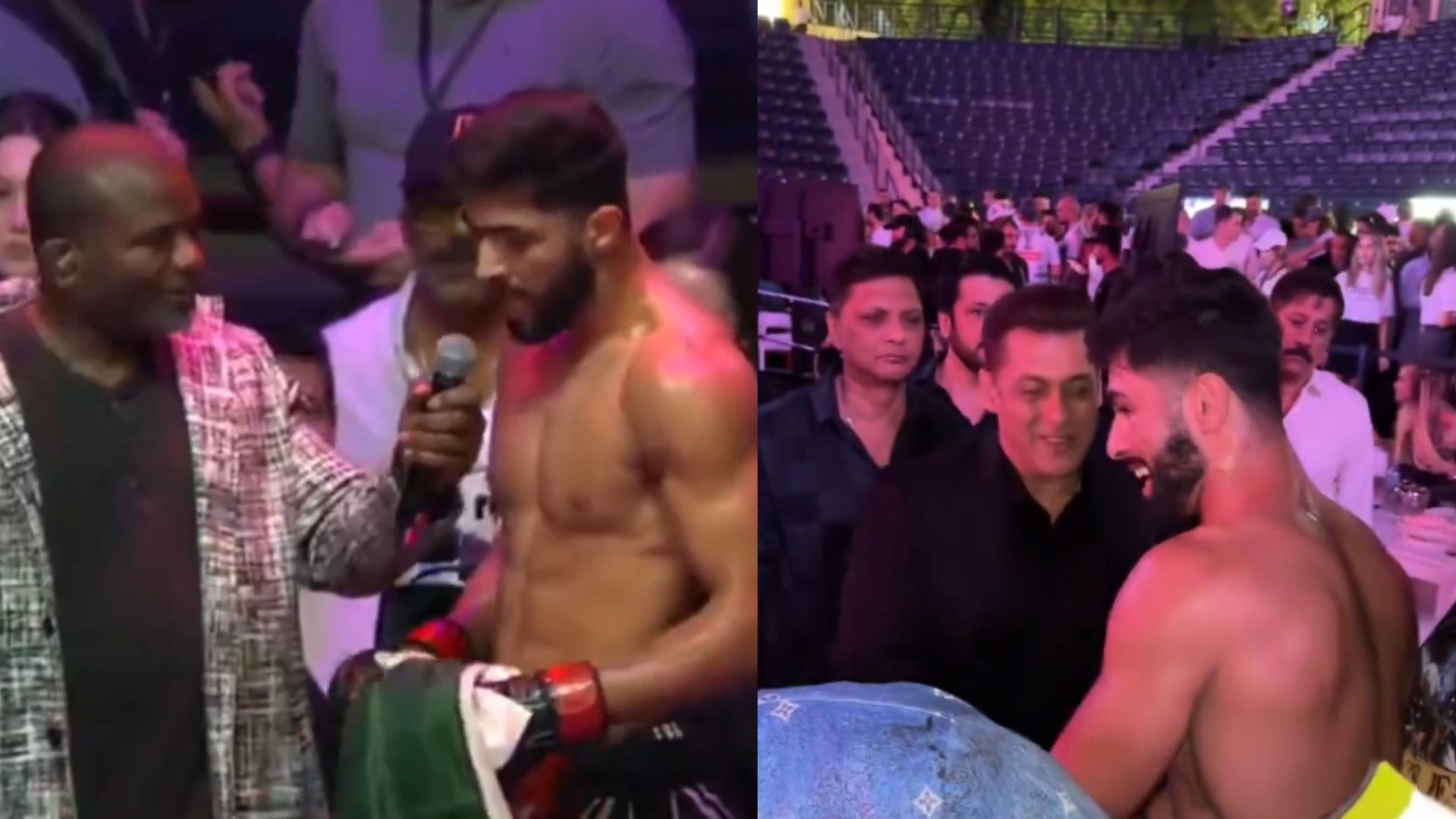 Shahzaib Rindh: Pakistani athlete waved the Indian flag after winning infront of Salman Khan, video goes viral
