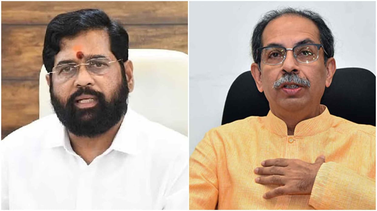 Maharashtra CM Eknath Shinde hits out at Uddhav Thackeray on derogatory remark