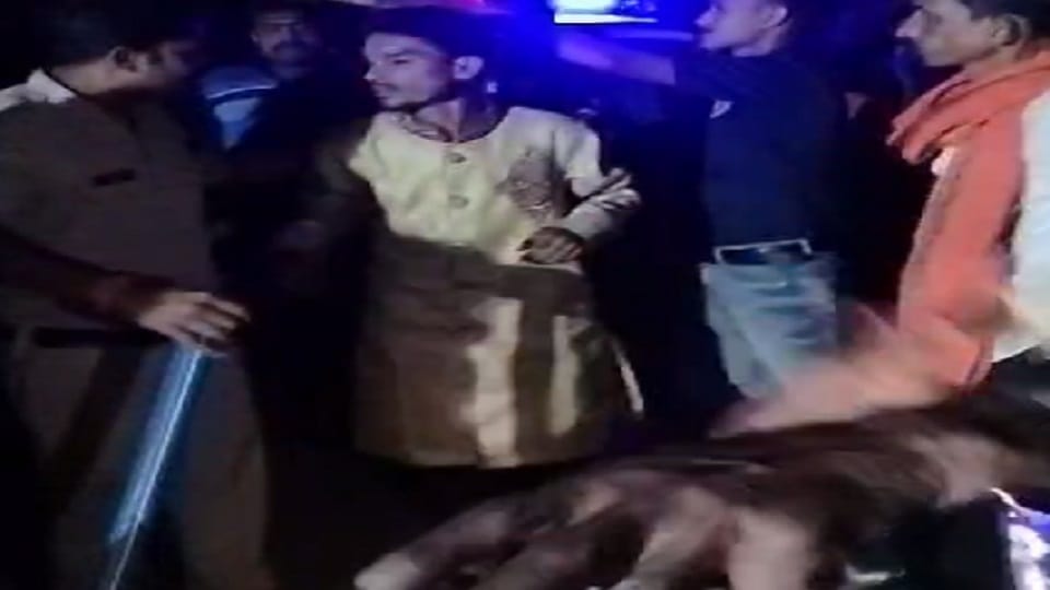 groom wishes were thwarted wedding procession reached bride house in GPM