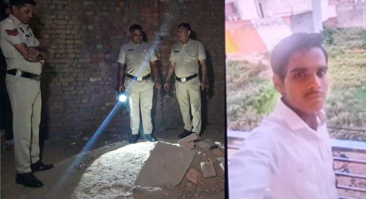 Friends murdered young man, body was buried in ruins on Kharkhoda bypass of Sonipat