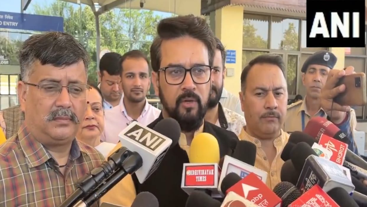 Anurag Thakur said This country does not need to hear 'knowledge' from Congress Party.