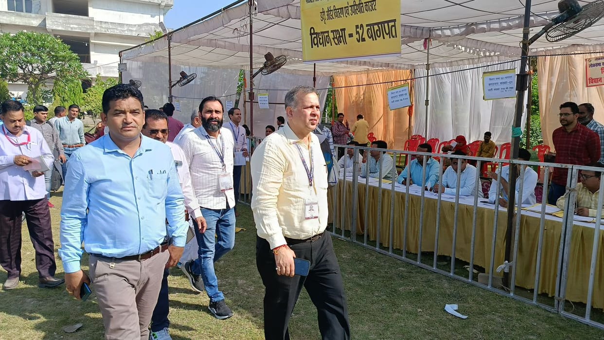 West UP News: Voting tomorrow in Baghpat and Meerut Hapur Lok Sabha, polling parties leave