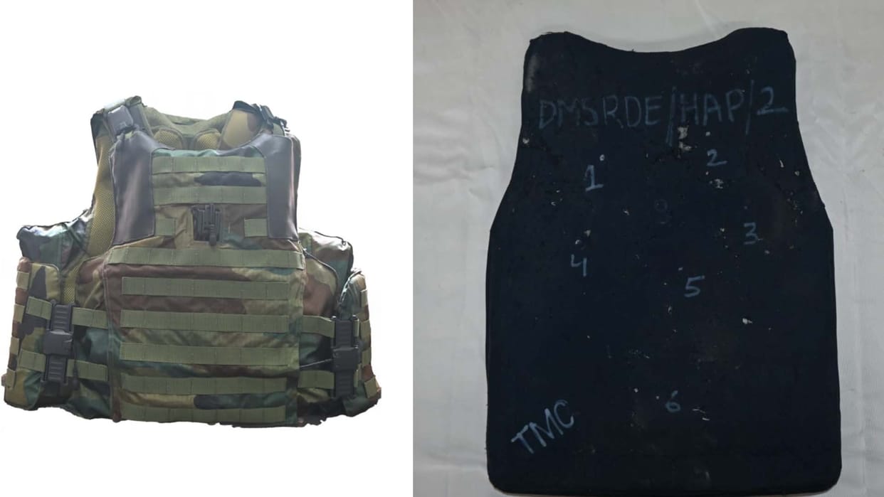 DMSRDE has succeeded in manufacturing the safest bullet proof jacket for soldiers