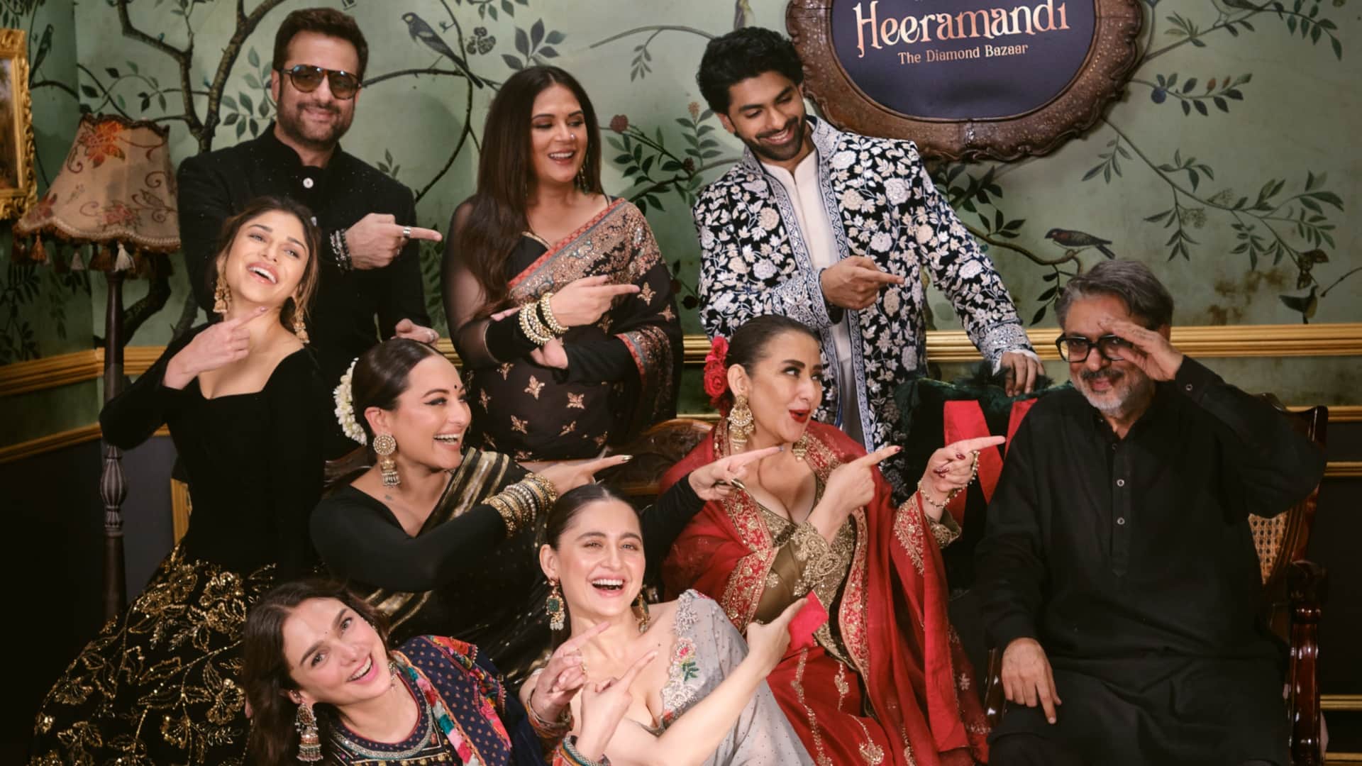 Heeramandi Premiere Event Unseen Photos salman khan sanjay leela Bhansali Alia Bhatt Vicky kaushal Karan Johar