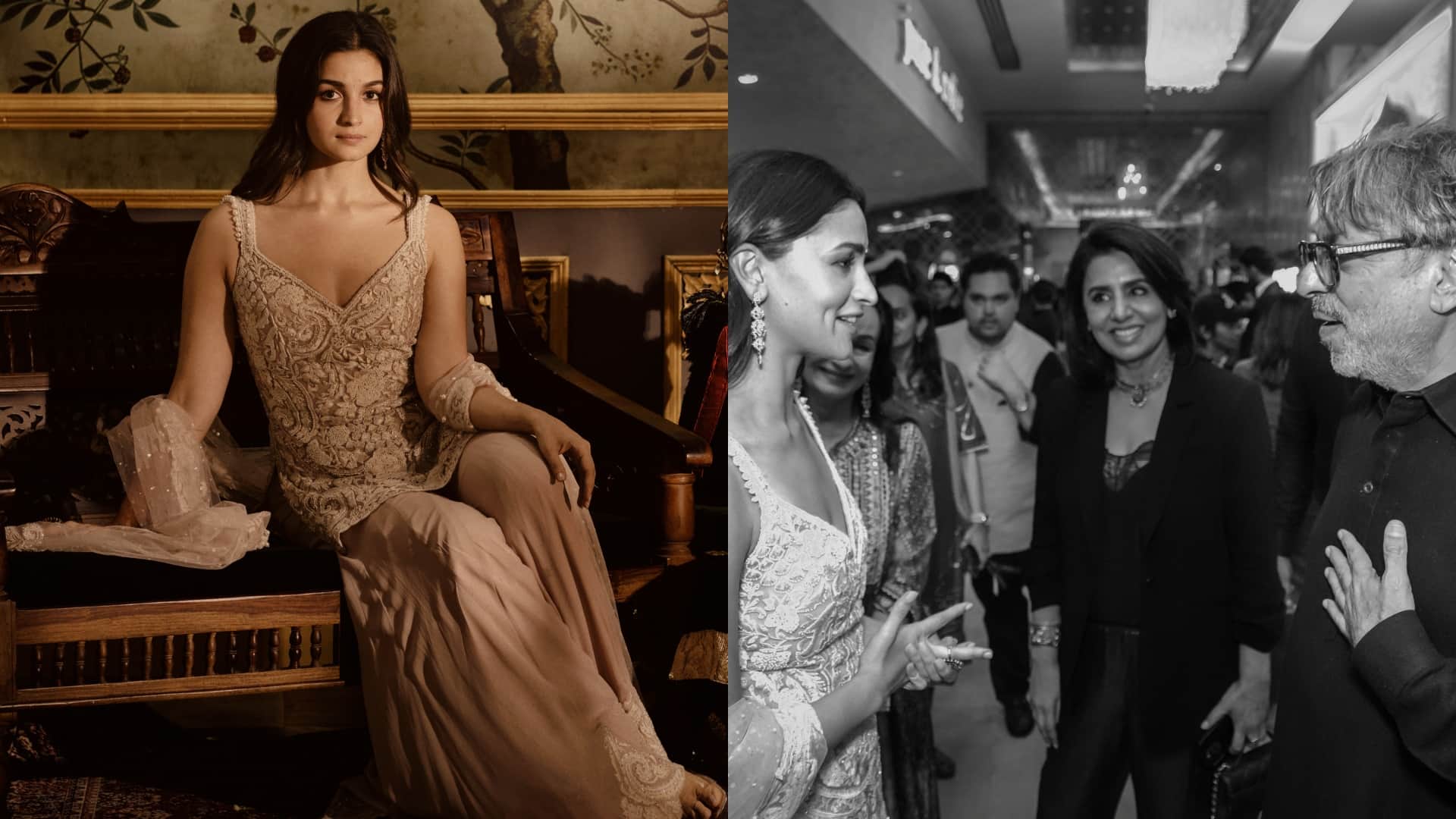 Heeramandi Premiere Event Unseen Photos salman khan sanjay leela Bhansali Alia Bhatt Vicky kaushal Karan Johar