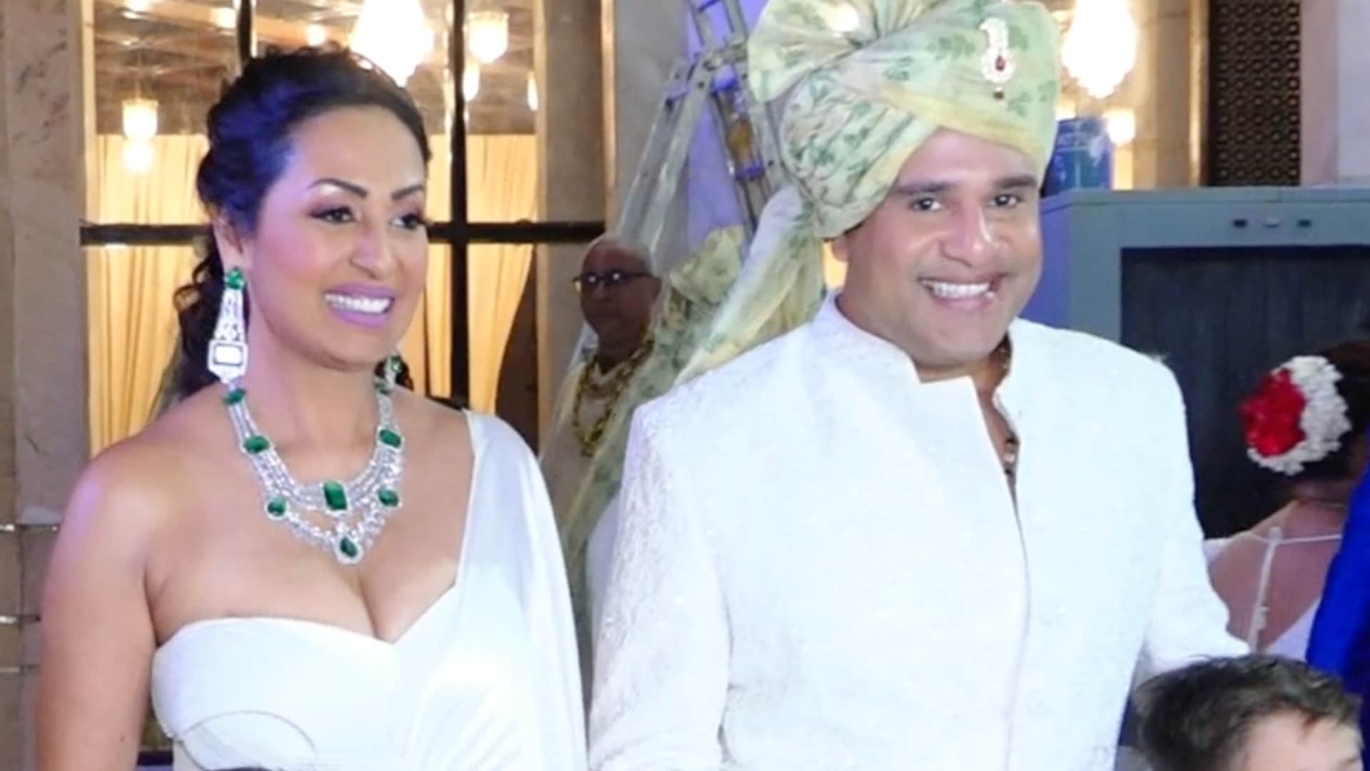 Arti Singh Dipak Chauhan Wedding groom reached for venue click here to see new photos of ceremony