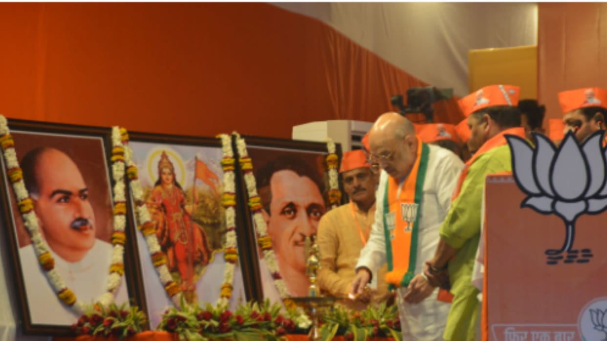 Home Minister Amit Shah said PM Modi 8 achievements achieved by bless of Kaal Bhairav