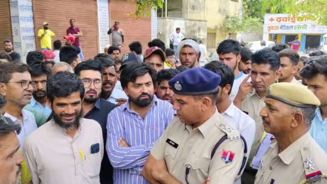Sikar News Man killed after being hit by a car family members said old rivalry