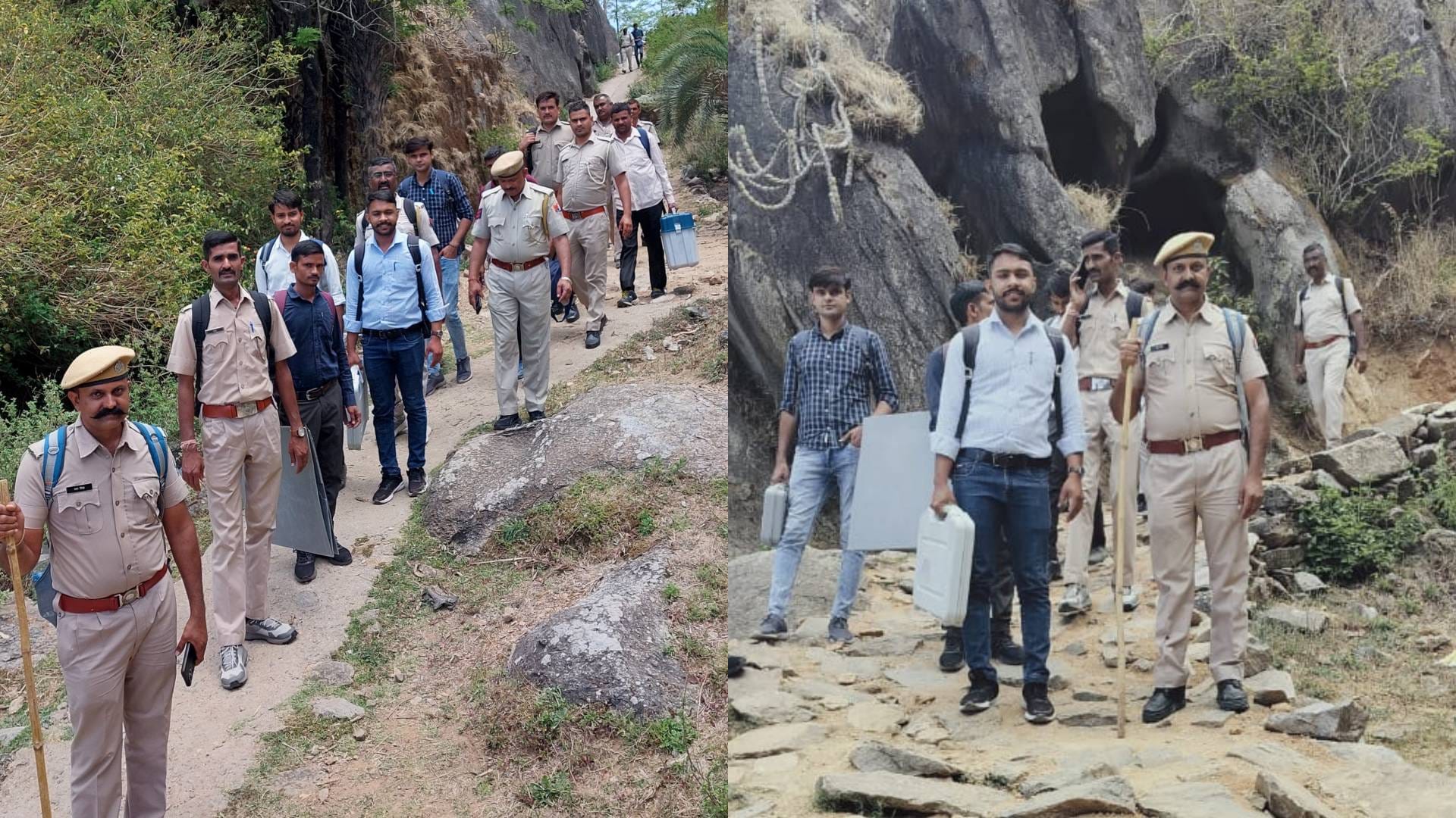 Rajasthan Lok Sabha Polls Highest polling station in Mount Abu Sirohi