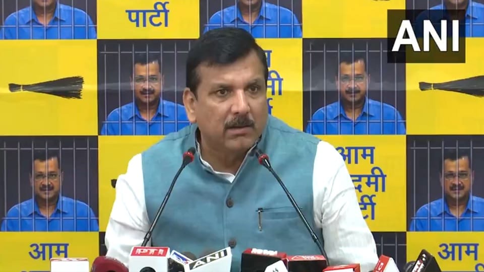 Sanjay Singh said that a deep conspiracy is going on against Arvind Kejriwal in Tihar Jail