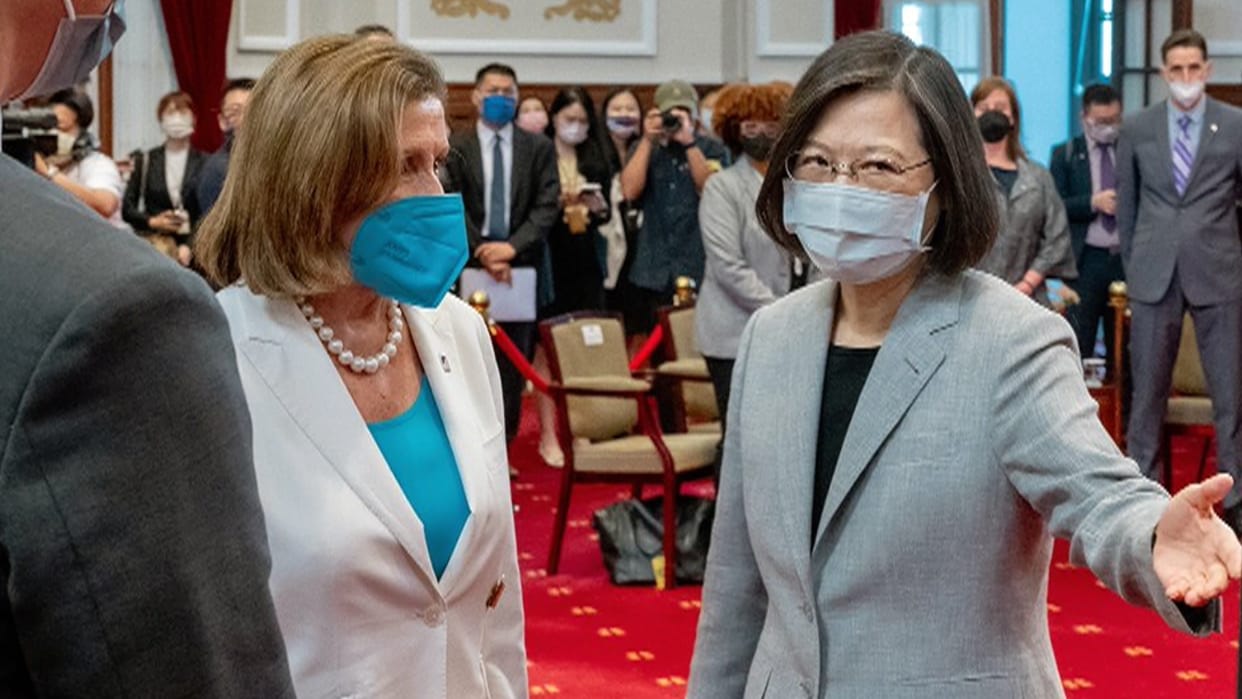 US House of Representatives delegation reached Taiwan met President Tsai Ing-wen