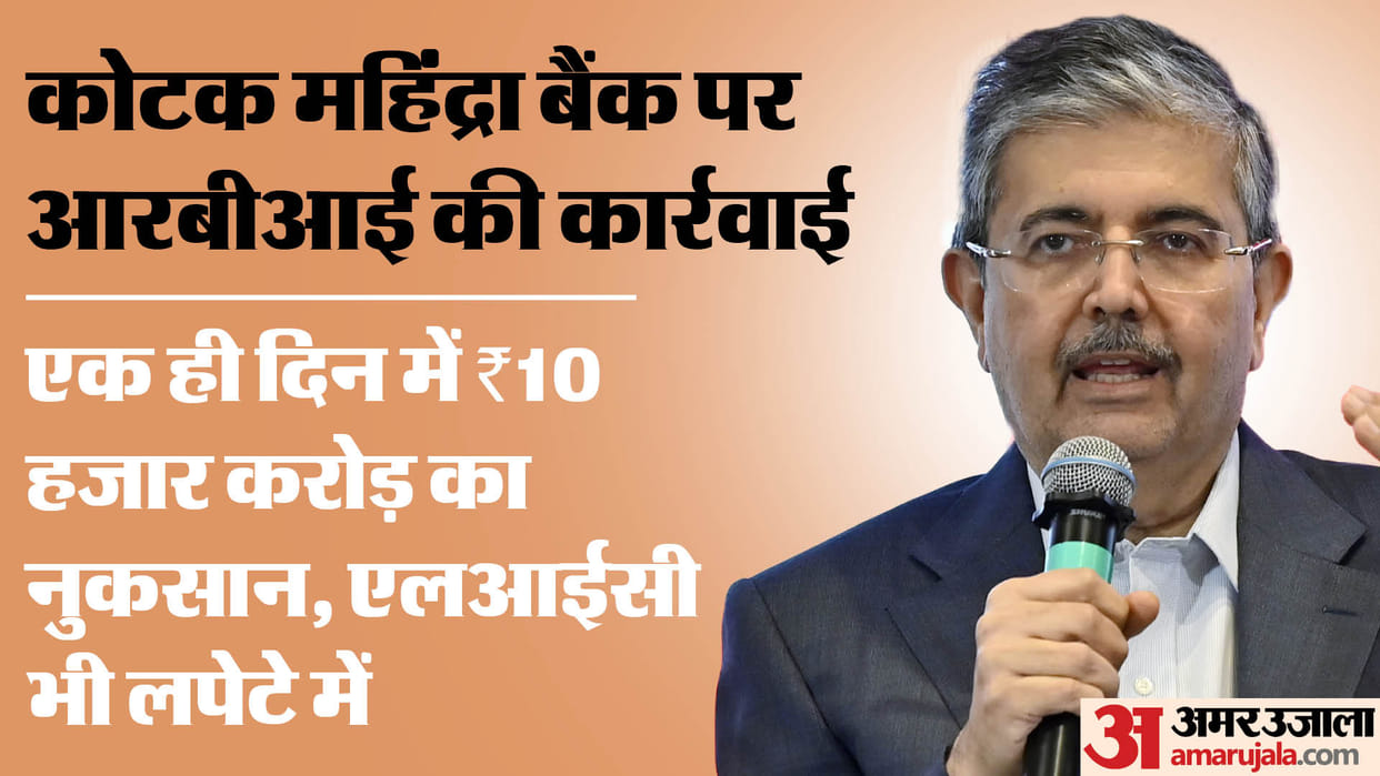Uday Kotak loses ₹10,000 crore in a day as Kotak Mahindra Bank share price tanks 11% Know Full Story