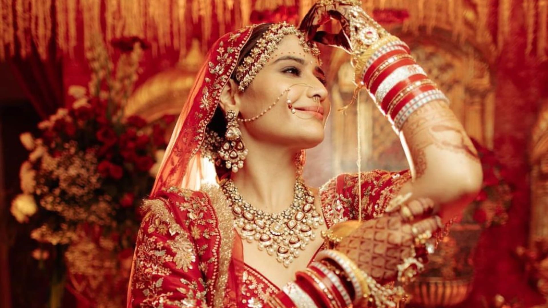Arti Singh shared her bridal look photos for the first time from her Wedding click here to unseen photos