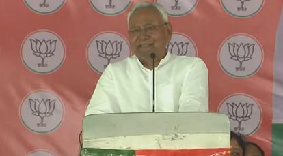 Bihar: CM Nitish Kumar tongue slipped, said- Modi has to be made the Chief Minister by bringing 400 seats.