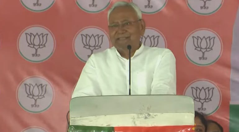 Bihar: CM Nitish Kumar tongue slipped, said- Modi has to be made the Chief Minister by bringing 400 seats.