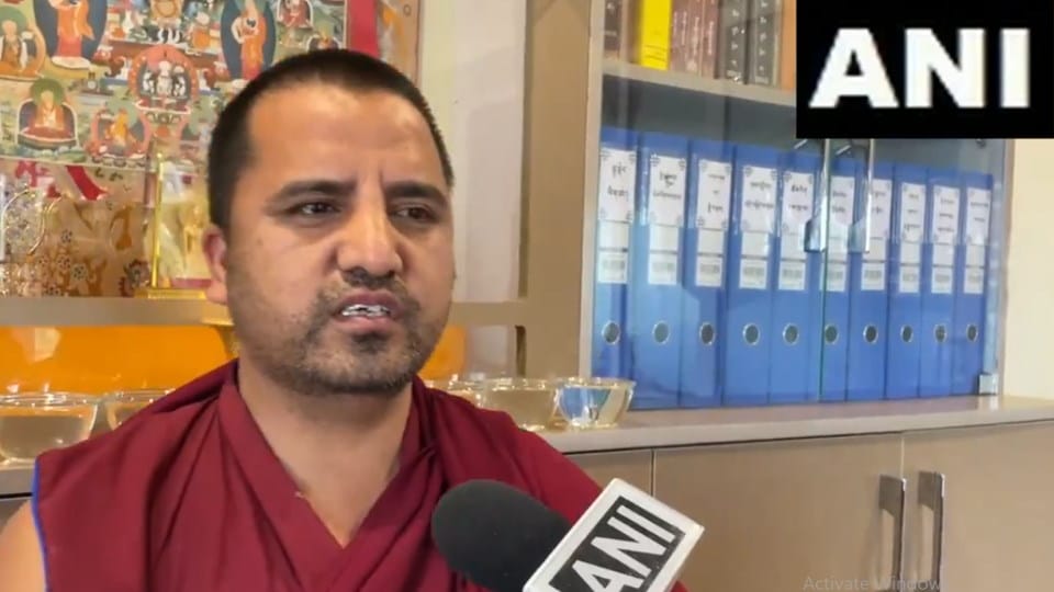 mallikarjun kharge questioned pm modi faith in buddhism Buddhist monk Norbu Negi Reply
