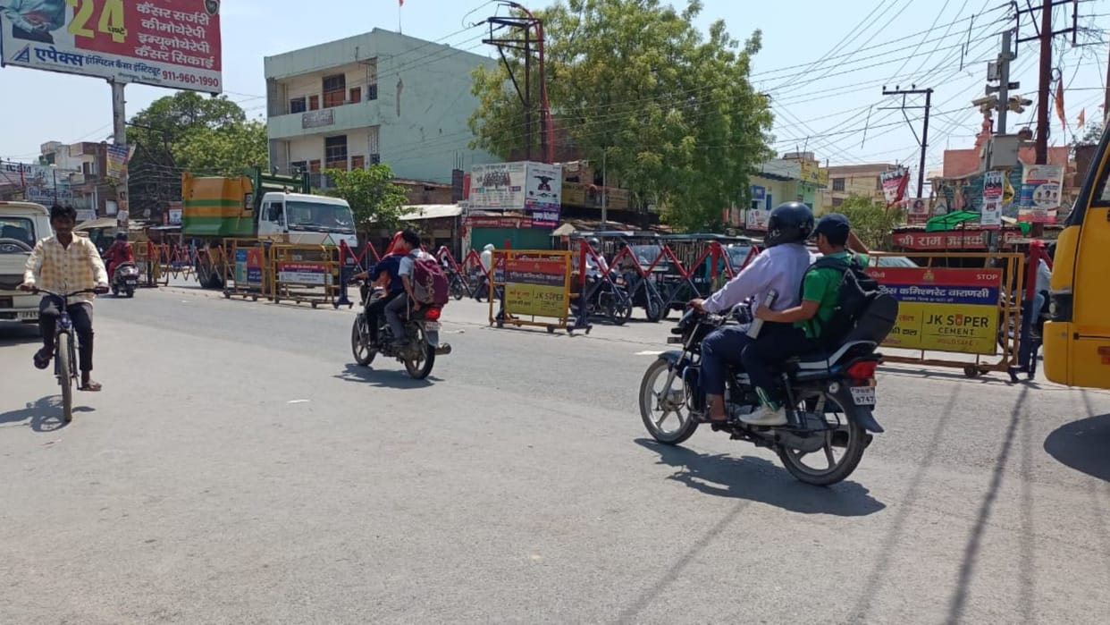 U-turn also implemented at Chitaipur intersection in varanasi