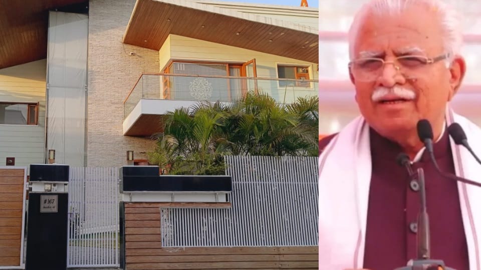 Manohar Lal is laying political chessboard from rented house in Karnal For Loksabha Election