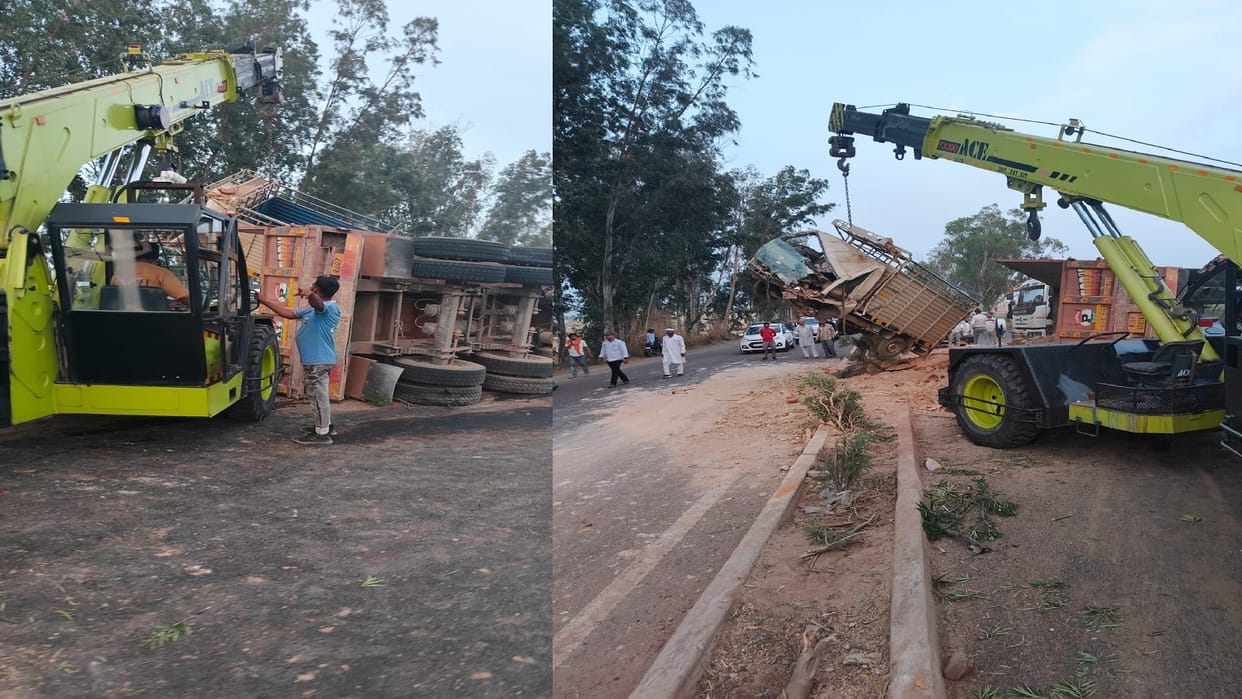 Three vehicles collide near 152D on Rohtak-Bhiwani road in Haryana, truck driver killed