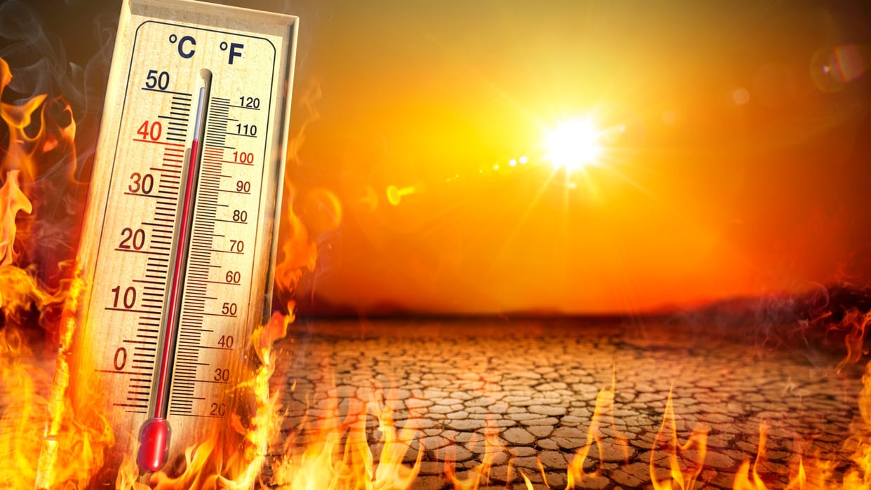 Delhi Weather: Heat Wave In Delhi Maximum Temperature Recorded At 52.3 Degrees Celsius In Mungeshpur