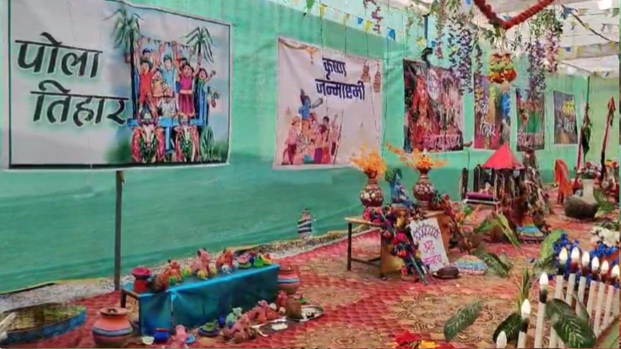 CG Loksabha Election phase 2: Scene of Chhattisgarhi traditional festivals seen at polling stations