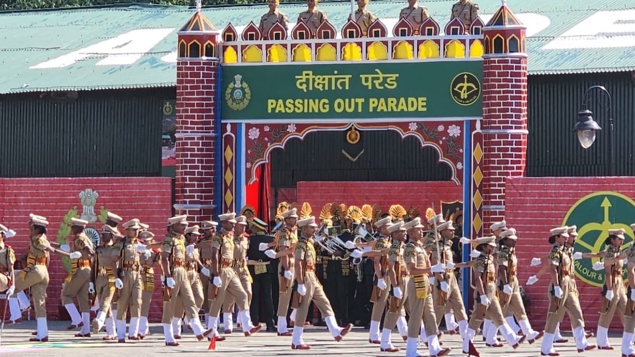 ITBP Academy Passing out parade 53 young officers join Indo-Tibetan Border Police Force Mussoorie Uttarakhand