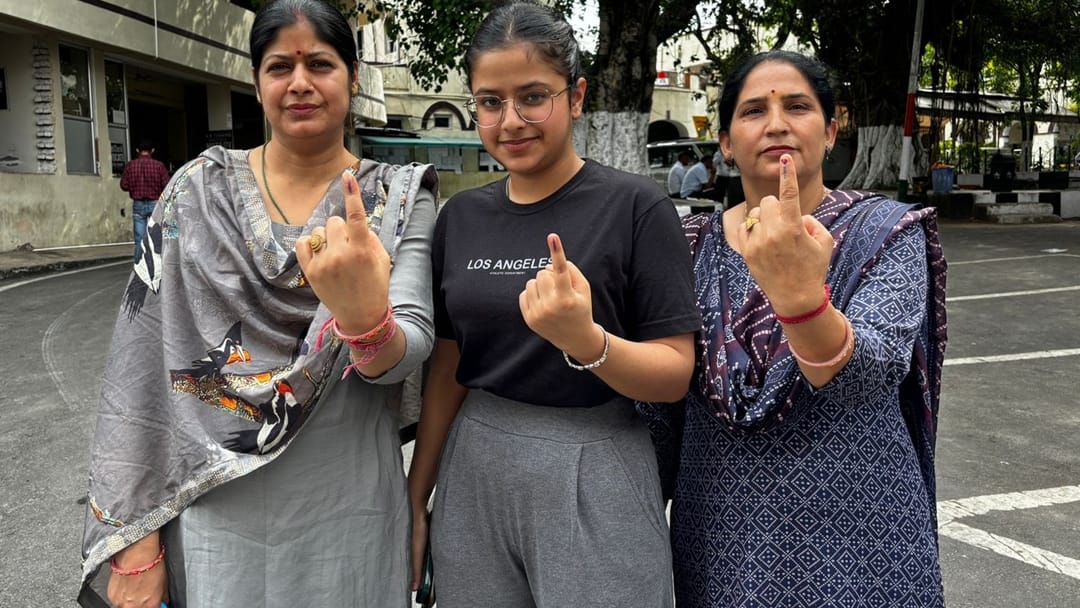 jammu lok sabha election 2024 phase 2 photos of voting in jammu reasi samba rajouri chunav