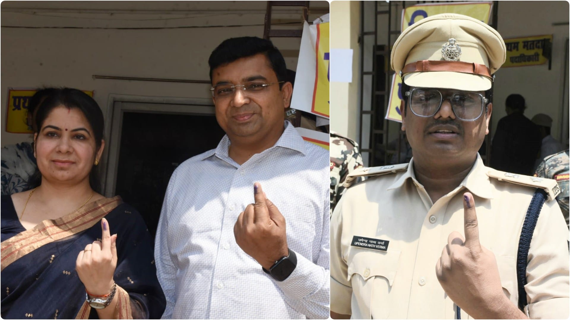 Lok Sabha 2024: DM Kundan Kumar and SP voted in this great festival of democracy in Purnea, see photos