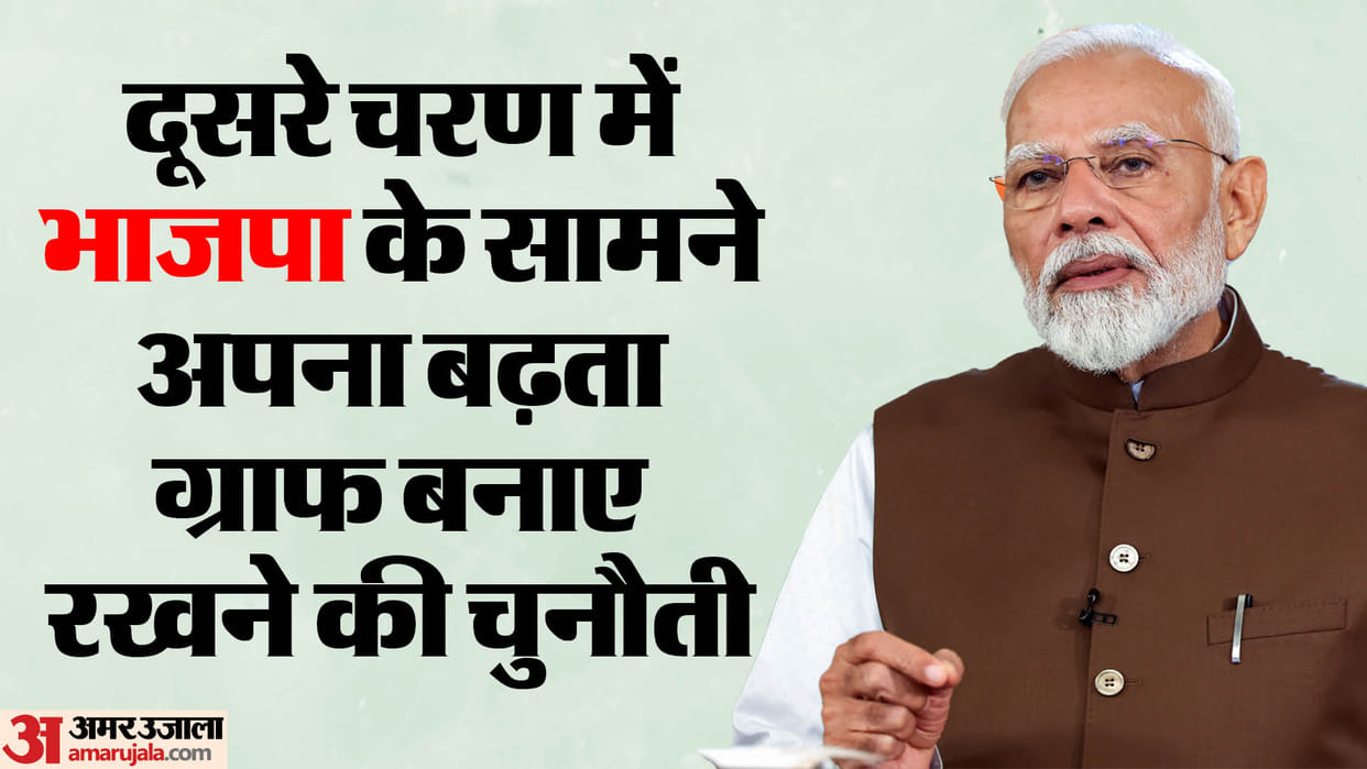 LS Polls 2024:  second phase has been lucky for BJP will it be able to get first division marks this time also