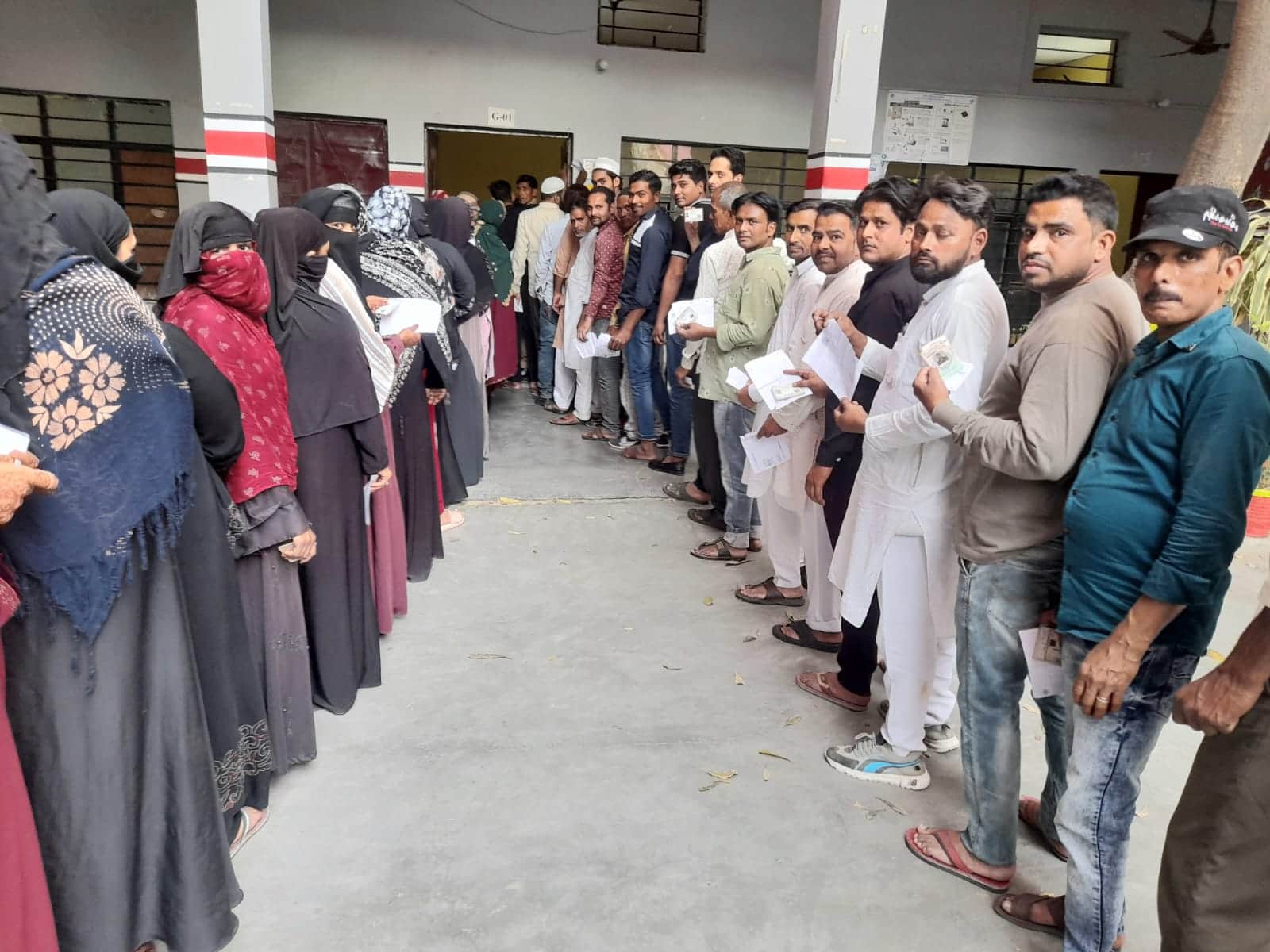 Lok Sabha elections: Number of voters increased at Muslim booths in the afternoon