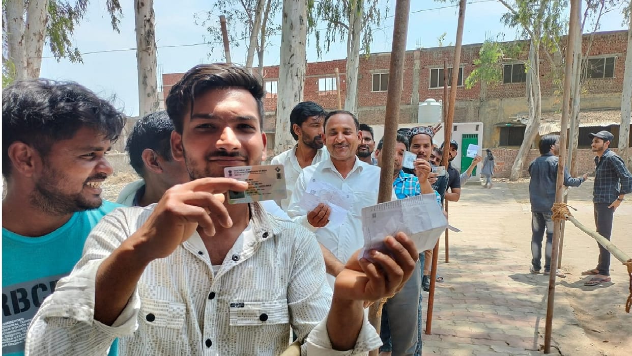 Lok Sabha Election Thakur votes were seen divided in Satha Chaurasi of Ghaziabad
