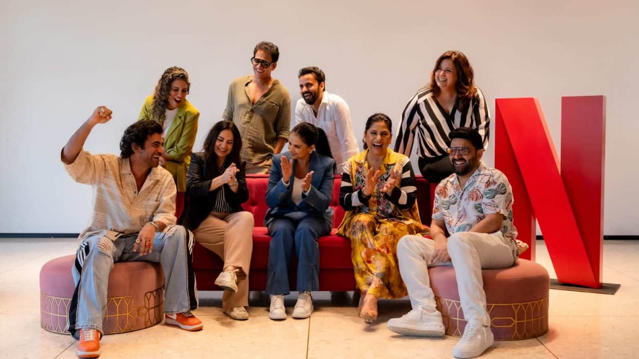 Netflix CCO Bela Bajaria is happy with the Great Indian kapil show views celebrate in her Mumbai office