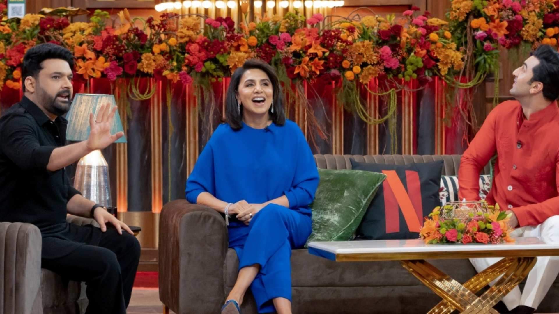 Netflix CCO Bela Bajaria is happy with the Great Indian kapil show views celebrate in her Mumbai office