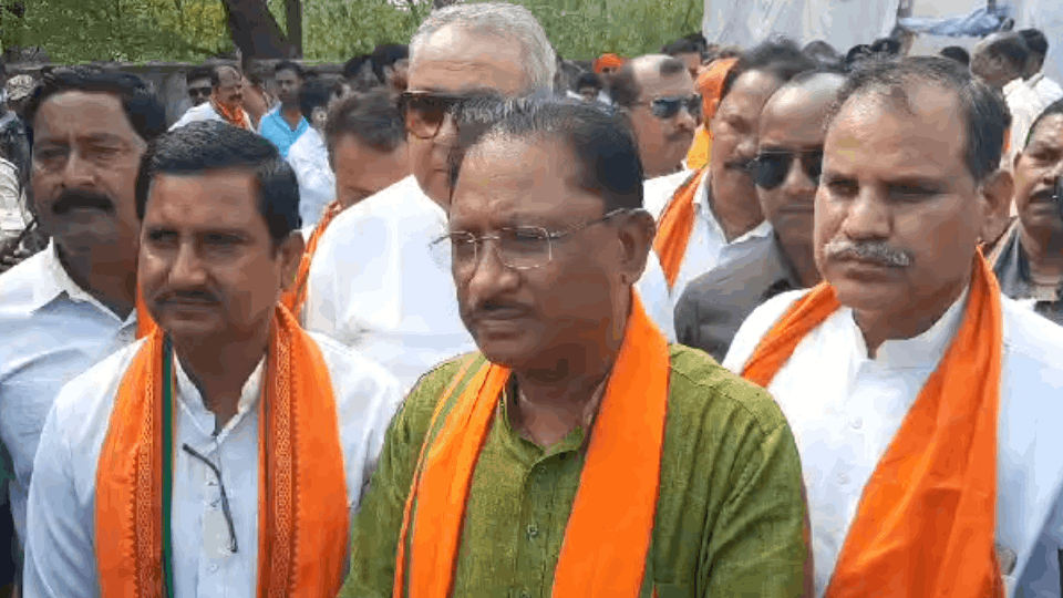 CM Sai targeted Congress and said such actions cannot be tolerated in Raipur
