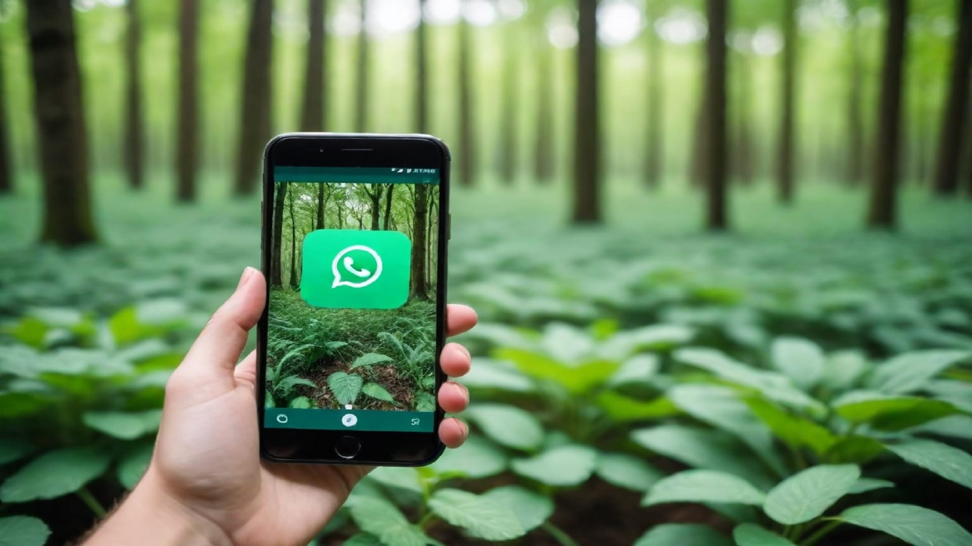 WhatsApp has turned green for many users so dont blame your phone for it or look into settings