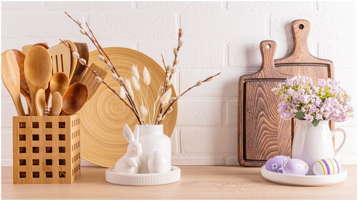 Home Decor Benefits Of Using Wooden Utensils For Cooking And Kitchen Interior