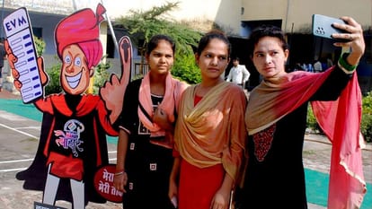 Amroha residents missed the new record, voters stopped at 64.02 percent, 71.05% voting took place in 2019