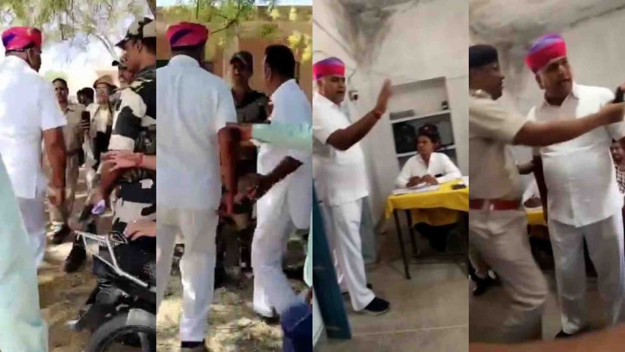 Jodhpur News: MLA Rathore clashed with BLO on voters' complaint