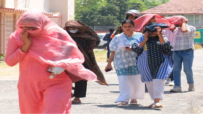 UP: Westerly winds slow down in the state, Meteorological Department says a period of intense heat will begin