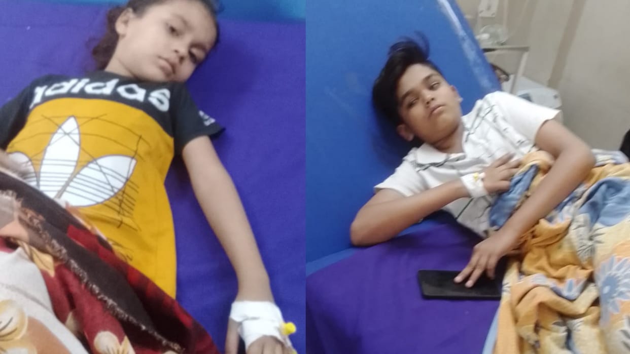 Many children fall ill after consuming laddu in Lucknow.